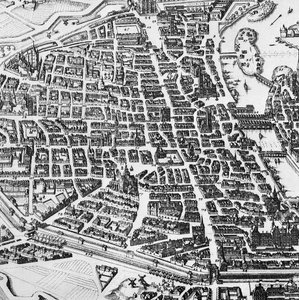 Mapa Paříže, 1620 (detail of 285193)